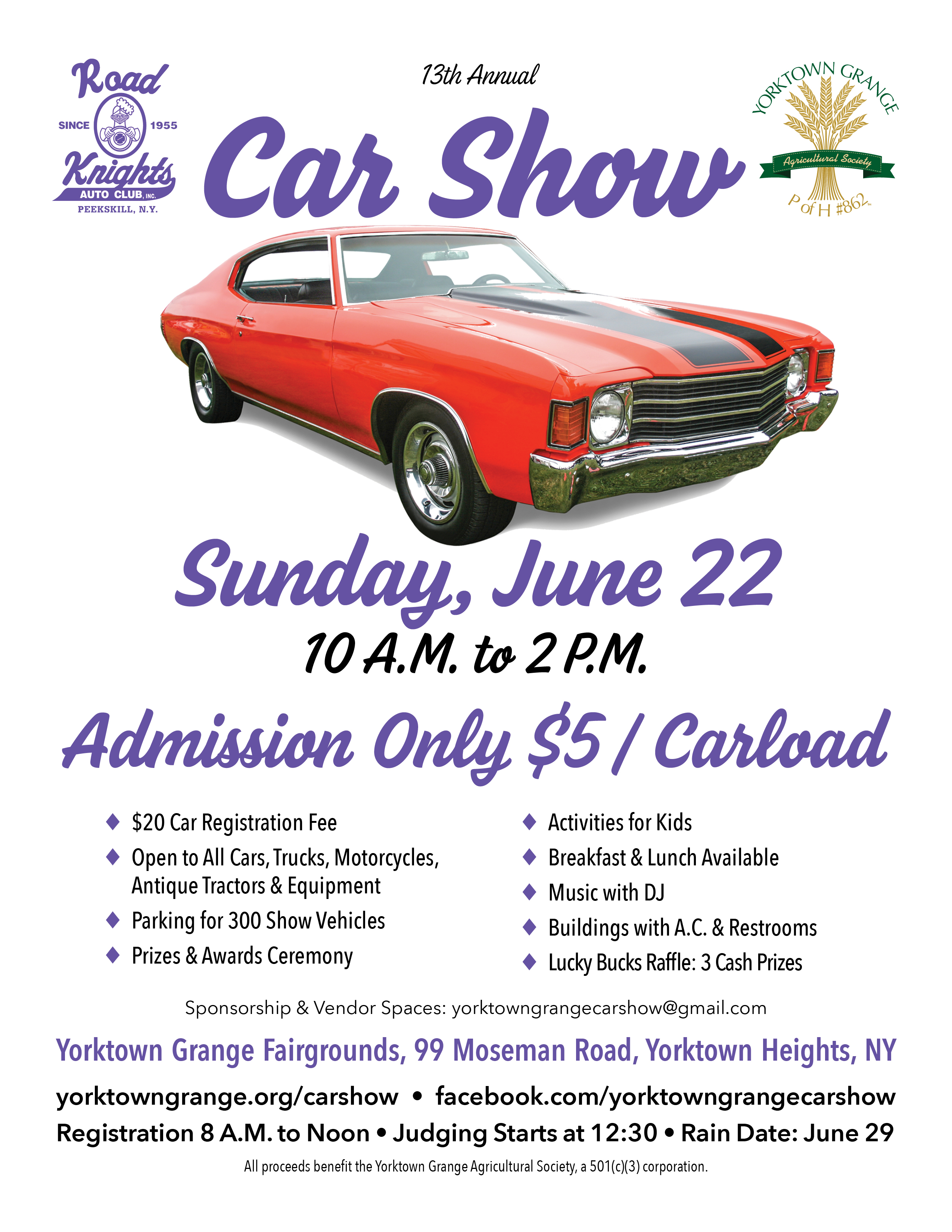 13th Annual Car Show